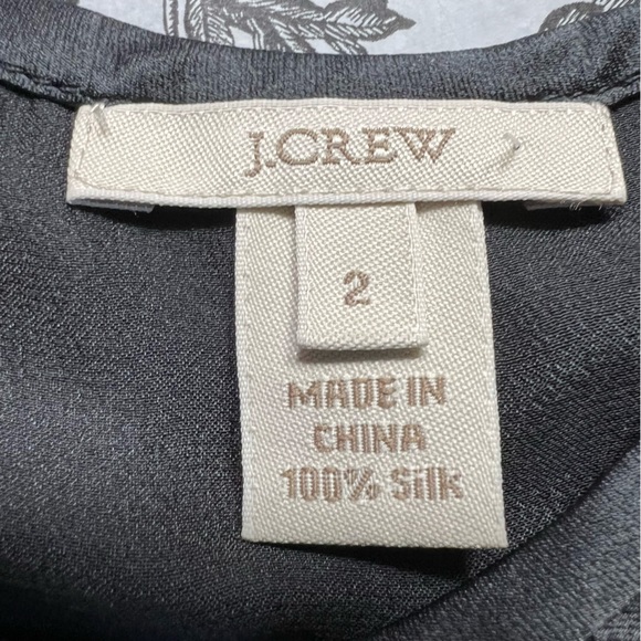 🌺 J. Crew Silk Ruffle Collar Sleeveless Top 🌺 - Picture 6 of 8